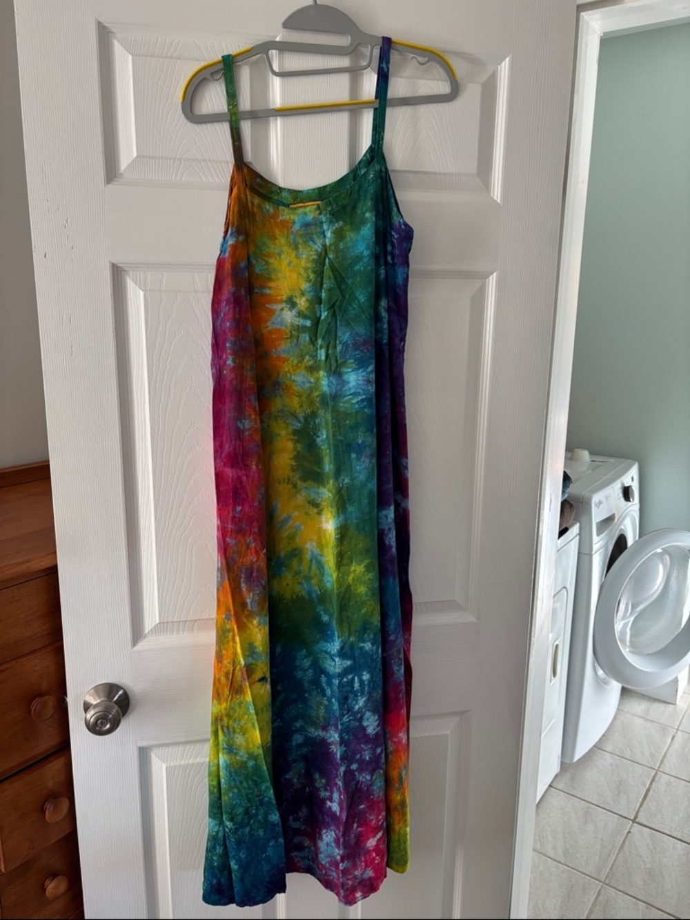 Tie-Dye Maxi Dress - Multicolor